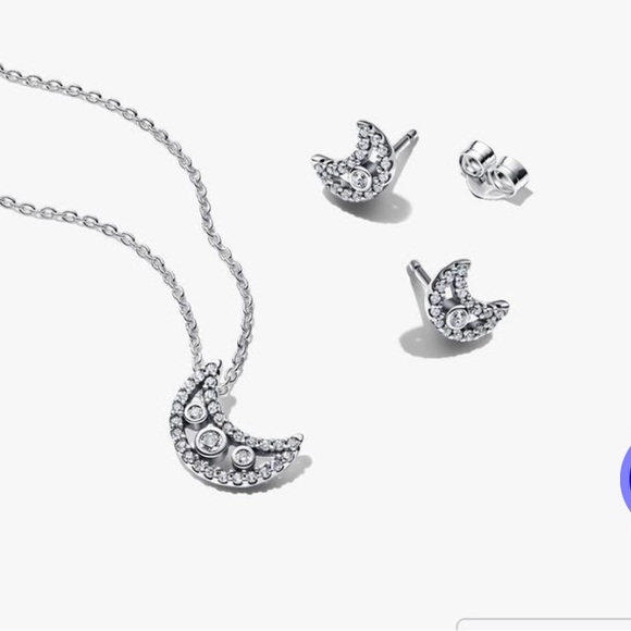 Pandora Silver Crescent Jewelry Set - Picture 2 of 5